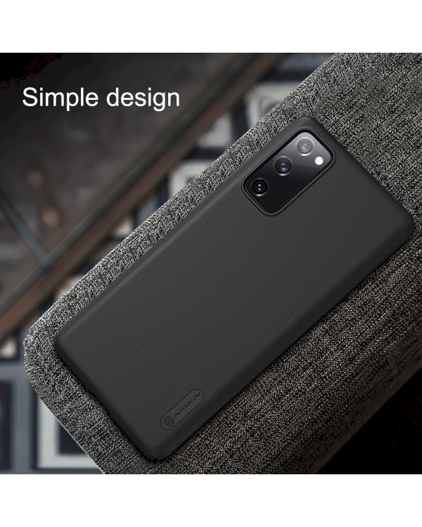 Дополнительное изображение книги «Nillkin Super Frosted Back Cover for Samsung Galaxy S20 FE Black»