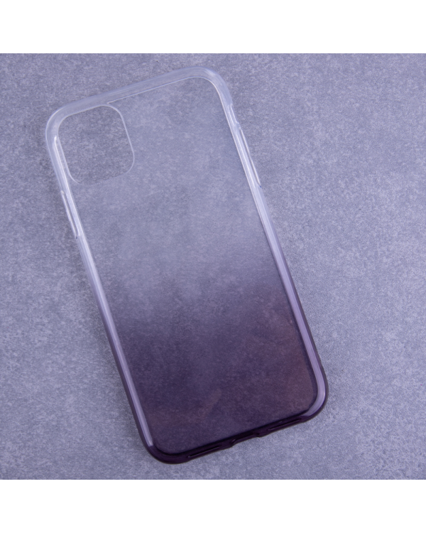 Fusion Gradient case силиконовый чехол для Samsung A526 / A525 / A528 Galaxy A52 5G / A52 4G / A52s прозрачно - серый