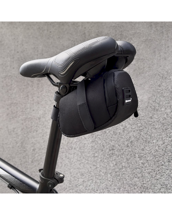 Wozinsky bicycle bag under the saddle 0.6 L black (WBB8BK black)