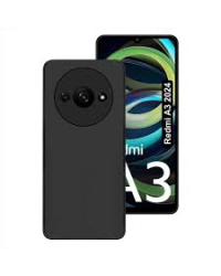Силиконовый чехол Fusion Elegance Fibre Protect для Xiaomi Redmi A3 4G черный