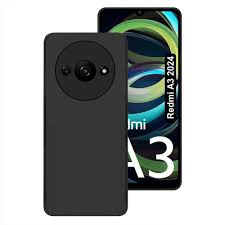 Силиконовый чехол Fusion Elegance Fibre Protect для Xiaomi Redmi A3 4G черный