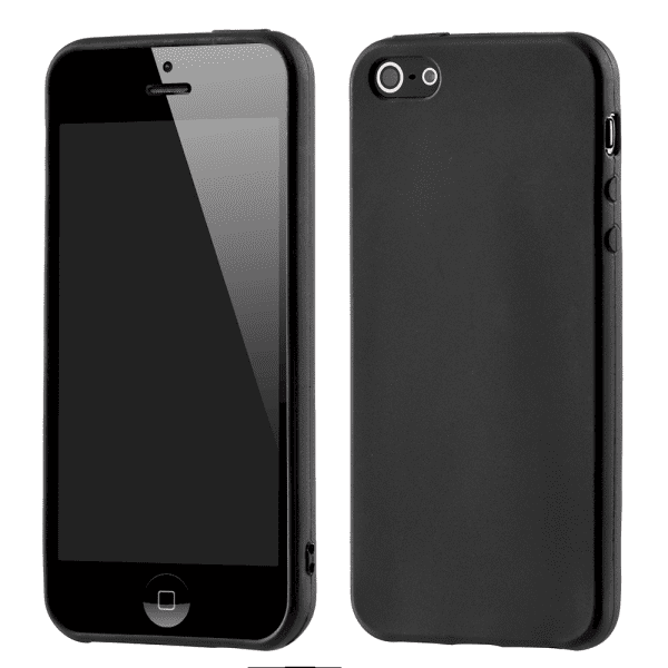 Fusion Soft Matte Back Case Силиконовый чехол для Apple iPhone 7 / 8 / SE 2020 Черный