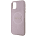 Guess GUHMN61PSAHMCP iPhone 11 | Xr 6.1" розовый жесткий чехол Saffiano MagSafe