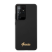 Обложка книги «GUHCS21LLSLMGBK Guess Silicone Metal Logo Script Cover for Samsung Galaxy S21 Ultra Black»