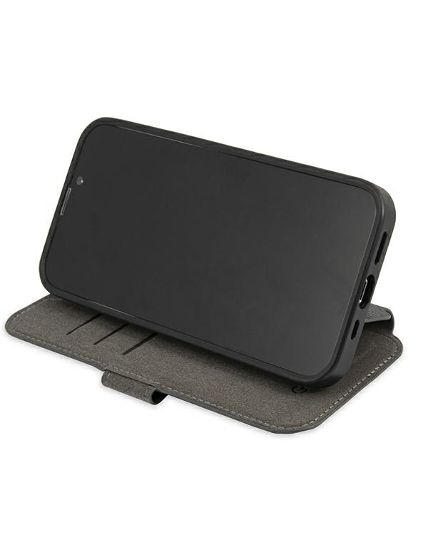 Guess GUBKP13S4GDGR iPhone 13 mini 5,4" szary|grey book 4G Stripe