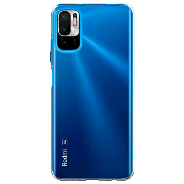 Fusion Ultra Back Case 1 mm Прочный Силиконовый чехол для Xiaomi Redmi Note 10 5G / Poco M3 Pro Прозрачный
