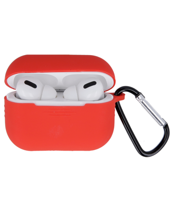 Fusion силиконовый чехол для наушников Apple Airpods Pro красный