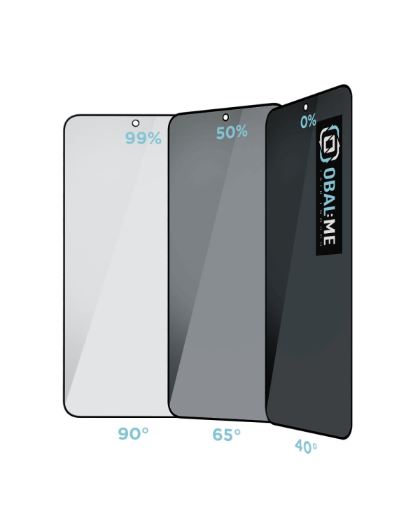 Дополнительное изображение книги «OBAL:ME Privacy 5D Glass Screen Protector for Samsung Galaxy S25 Black»