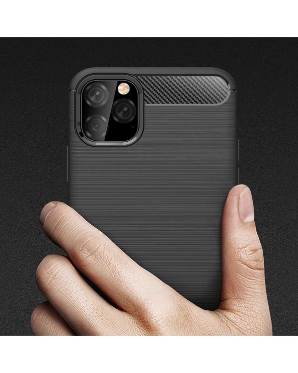 Fusion Trust Back Case Силиконовый чехол для Apple iPhone 11 Pro Max Черный