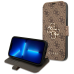 Guess GUBKP13X4GMGBR iPhone 13 Pro Max 6,7" |коричневый магнитный чехол 4G Big Metal Logo