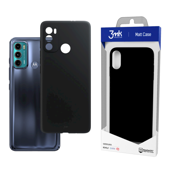 Обложка книги «Motorola Moto G60 - 3mk Matt Case black»