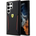 Обложка книги «Ferrari PU Carbon Hard Case for Samsung Galaxy S23 Ultra Black»