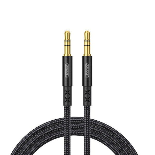 Обложка книги «Joyroom stereo audio AUX cable 3,5 mm mini jack 2 m black (SY-20A1)»
