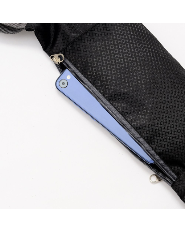 Ultimate Running Belt with headphone outlet  black