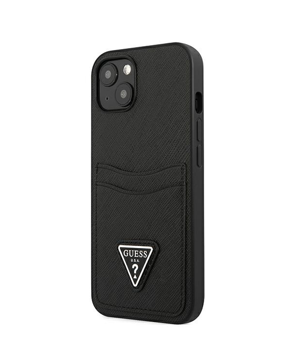 Дополнительное изображение книги «Guess Saffiano Double Card Case for iPhone 13 mini Black»