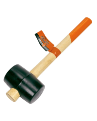 Резиновая киянка Polax с деревянной ручкой| 60 мм | 450 г