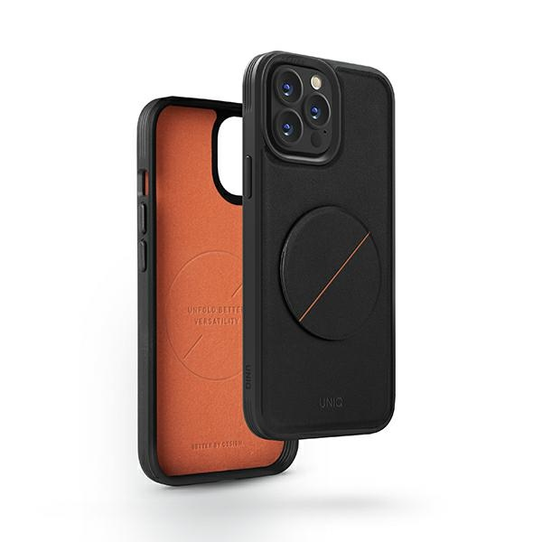 Обложка книги «Uniq etui Novo iPhone 14 Pro 6,1" czarny|midnight black»