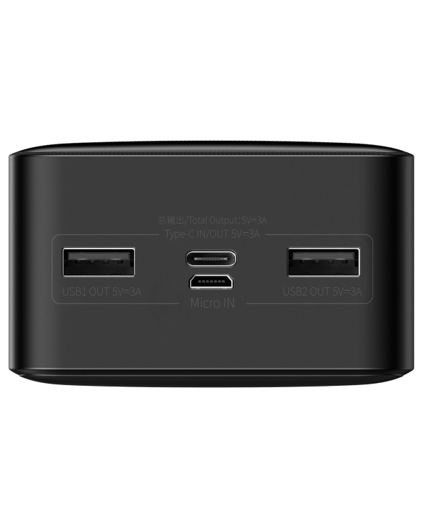 Powerbank Baseus Bipow 30000mAh,15W (black)