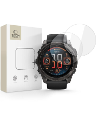 SZKŁO HARTOWANE TECH-PROTECT GLASS FIT+ 2-PACK GARMIN FENIX 8 (51 MM) CLEAR
