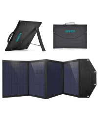 Choetech Foldable Solar Charger 100W 2x USB / 1x USB Type C Power Delivery Quick Charge black (SC009)