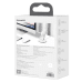 Baseus Swan MagSafe Magnetic Stand with Wireless Charger for iPhone 12 (white)