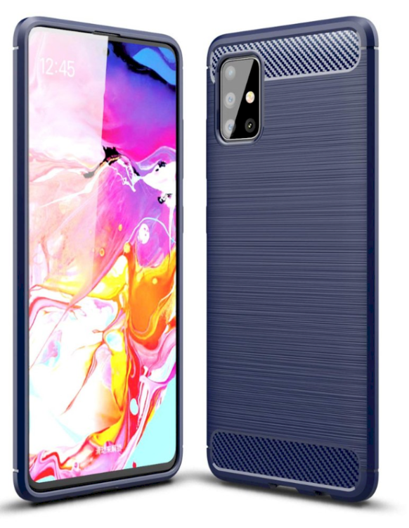 Fusion Trust Back Case Силиконовый чехол для Huawei P30 Lite Синий