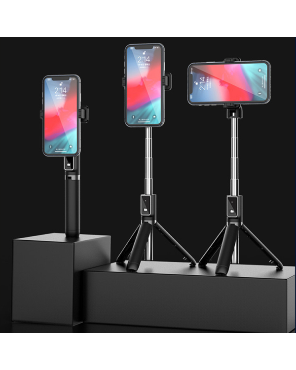 Дополнительное изображение книги «Selfie Stick MINI - со съемным пультом дистанционного управления Bluetooth и штативом - P40 BLACK»