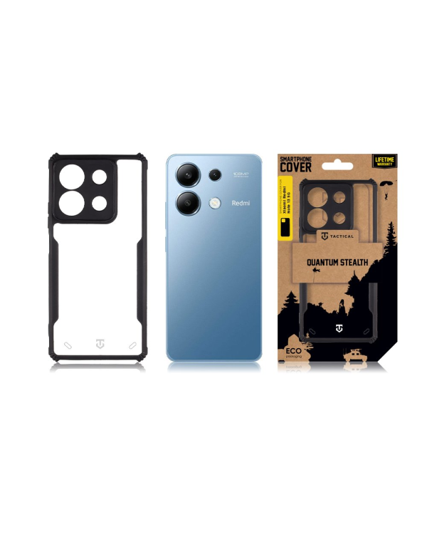 Дополнительное изображение книги «Tactical Quantum Stealth Cover for Xiaomi Redmi Note 13 5G Clear|Black»