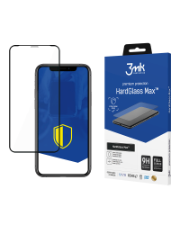 Apple iPhone X/XS Black - 3mk HardGlass Max™ screen protector