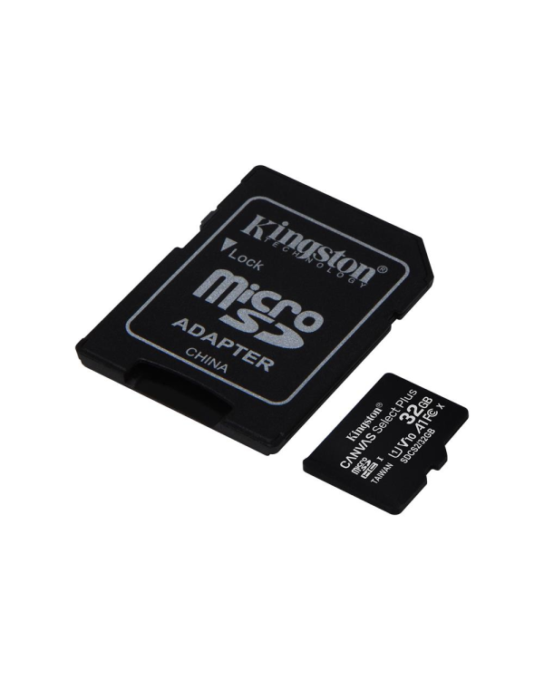 Kingston memory card 32GB microSDHC Canvas Select Plus cl. 10 UHS-I 100 MB|s + adapter