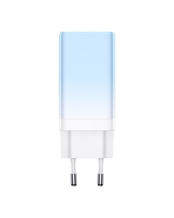Baseus CCGP050103 DZ-HW Baseus GaN3 Pro Fast Charger 2C+U 65W EU Cloud Blue (With Dynamic Series Fast Charging Data Cable Type-C to Type-C 100W 1m Blue)