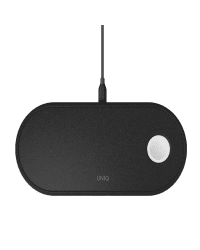 UNIQ Govern. induction Aereo 3in1 10W Fast charge black / charcoal black (LITHOS Collective)