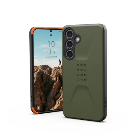 UAG Civilian case for Samsung Galaxy S24 - green UAG Civilian case for Samsung Galaxy S24 - green