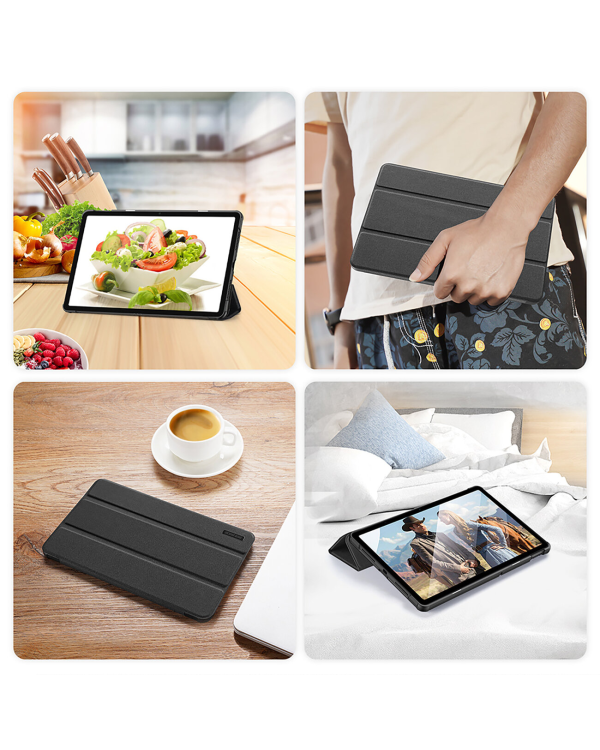 Dux Ducis Domo умный чехол для сна для планшета Xiaomi Redmi Pad SE 11" - черный