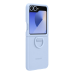 Силиконовый чехол Samsung EF-PF741TLEGWW для Samsung F741B Galaxy Z Flip 6 - синий