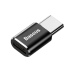 Baseus Mini Универсальный Адаптер Micro USB к USB Type-C Подключение Black