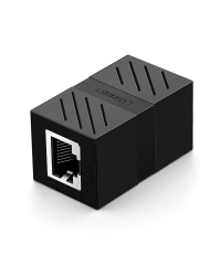 UGREEN NW114 Ethernet RJ45 Coupling, extension cable, 8P/8C, Cat.7, UTP (Black)