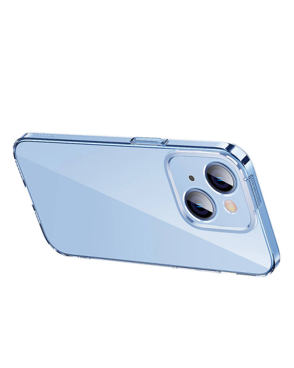 Baseus Crystal Transparent Case and Tempered Glass set for iPhone 14