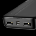 Dudao powerbank 20000mAh 2xUSB-A 10W black (K4S+)