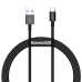 Обложка книги «Baseus Superior USB - USB Typ C fast charging data cable 66 W (11 V | 6 A) Huawei SuperCharge SCP 1 m black (CATYS-01)»