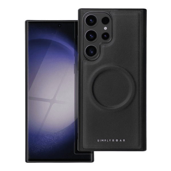 Roar Mag Morning Силиконовый задний чехол для Samsung S918B Galaxy S23 Ultra 5G черный