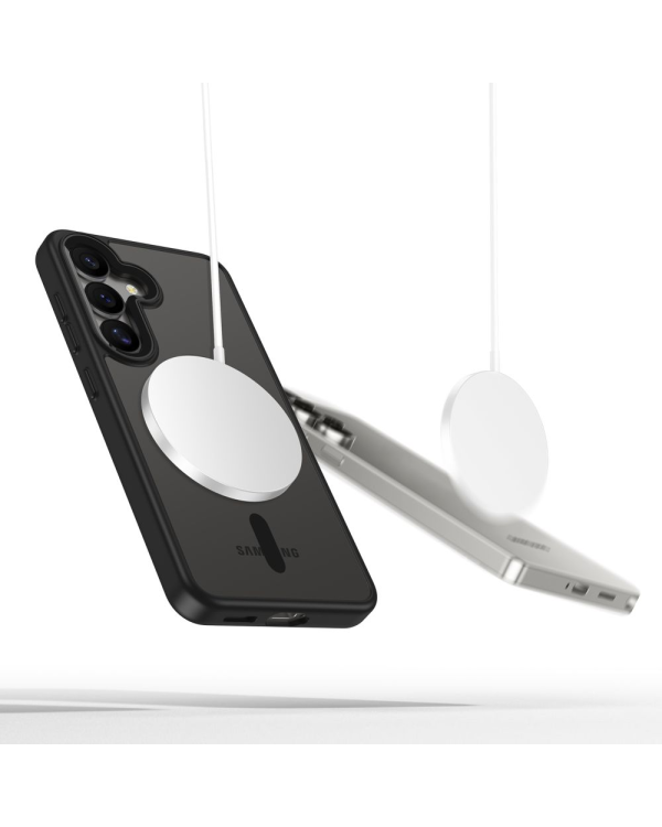 TECH-PROTECT MAGMAT MAGSAFE GALAXY S25 BLACK|CLEAR