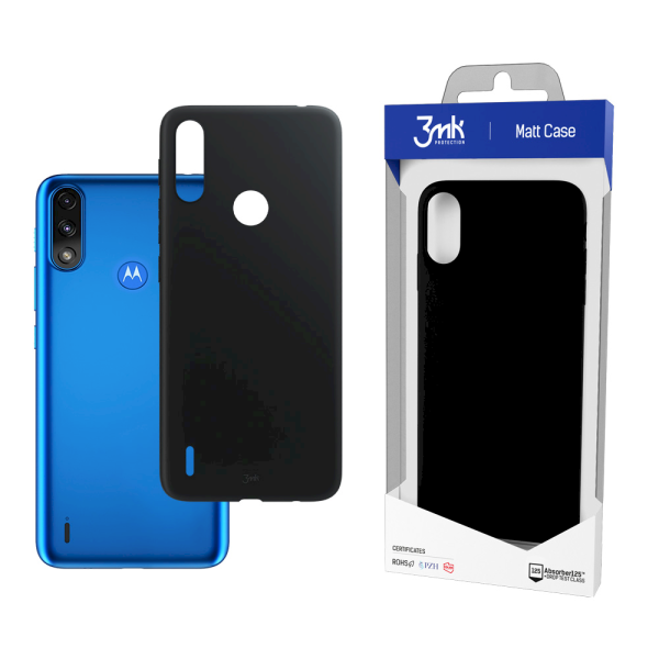 Обложка книги «Motorola Moto E7i Power - 3mk Matt Case black»
