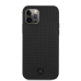 Обложка книги «MEHCP12MMBLBK Mercedes Leather Meshed Effect Hard Case for iPhone 12/12 Pro 6.1 Black»