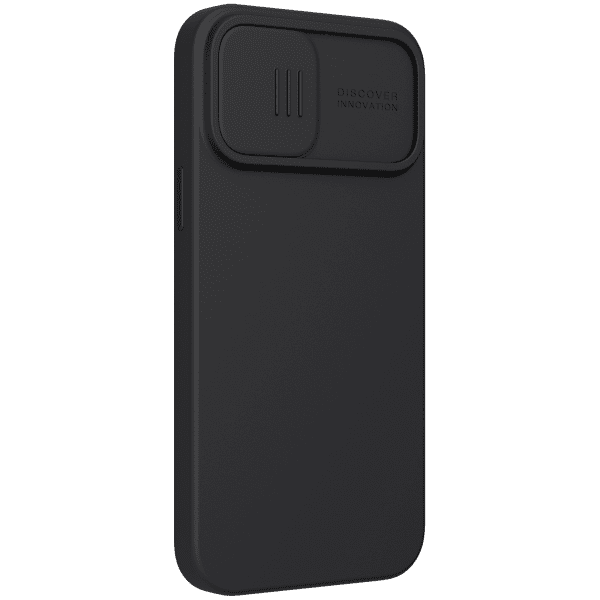 Обложка книги «Nillkin CamShield Silky Silicone Case for iPhone 13 Pro Max Black»