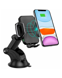 Choietech Car Wireless Charger qi 15W Car Holder for dashboard windshield black (T521-F)