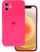 Fusion Heart силиконовый чехол для Apple iPhone 12 | 12 Pro фуксия цвет