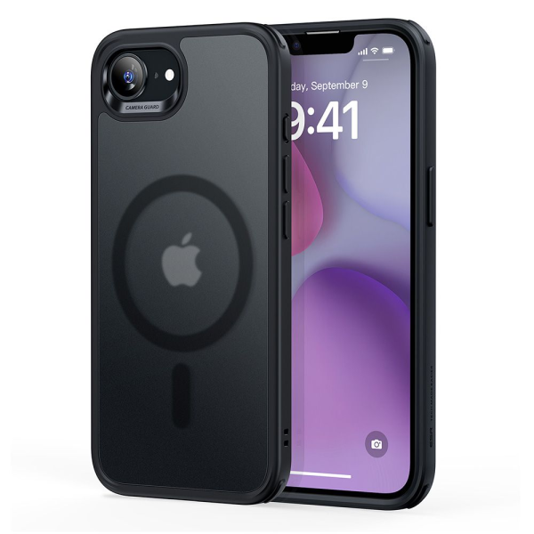 Обложка книги «ESR CLASSIC HYBRID HALOLOCK MAGSAFE IPHONE 16E FROSTED BLACK»