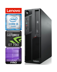 Lenovo M90 SFF i5-650 8GB 240SSD GT730 4GB DVD WIN10PRO/W7P [refurbished]