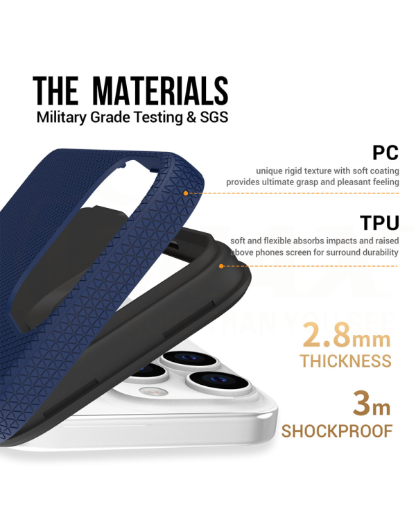 Vmax Triangle Case for Samsung Galaxy A15 4G | 5G navy blue